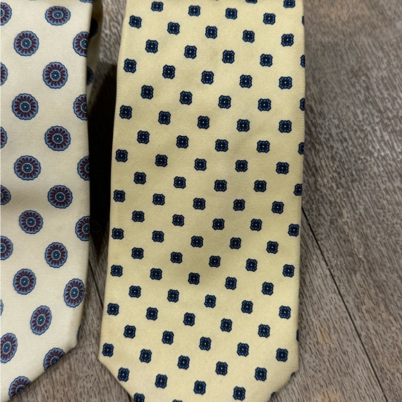 Lot of 3 Vintage Bert Pulitzer Mens Tie Pattern 100% Silk Made In USA - Picture 4 of 7